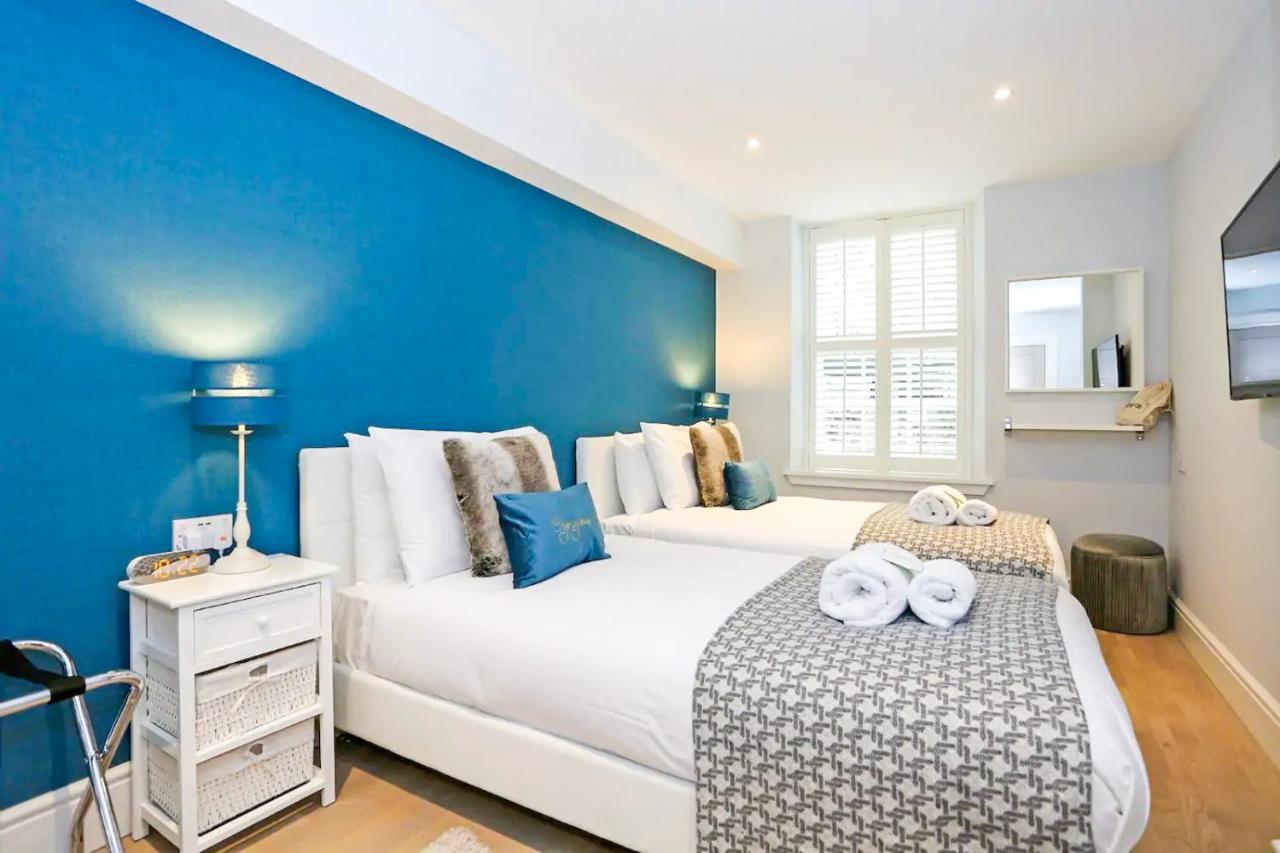 Modern 3 Bedroom Apartment, West End Edimburgo Esterno foto